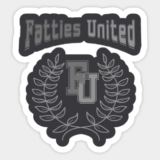 Fatties United Sticker